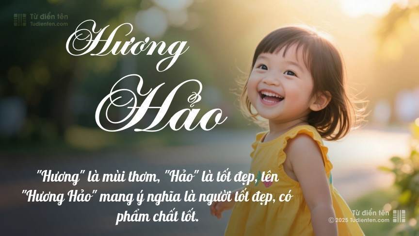Ý nghĩa ngắn gọn của tên Hương Hảo