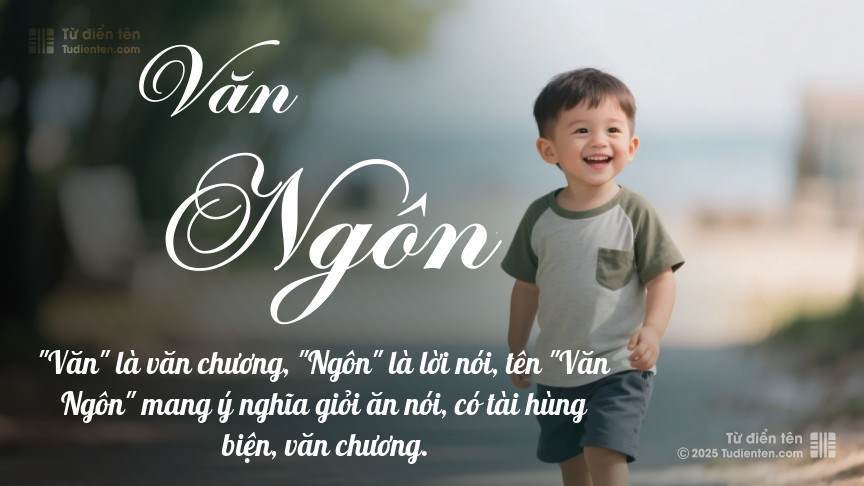 Ý nghĩa ngắn gọn của tên Văn Ngôn