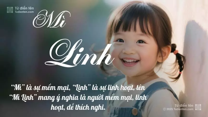Tên Mì Linh mang đậm sắc thái nữ tính, hầu như chỉ xuất hiện trong tên của bé gái.