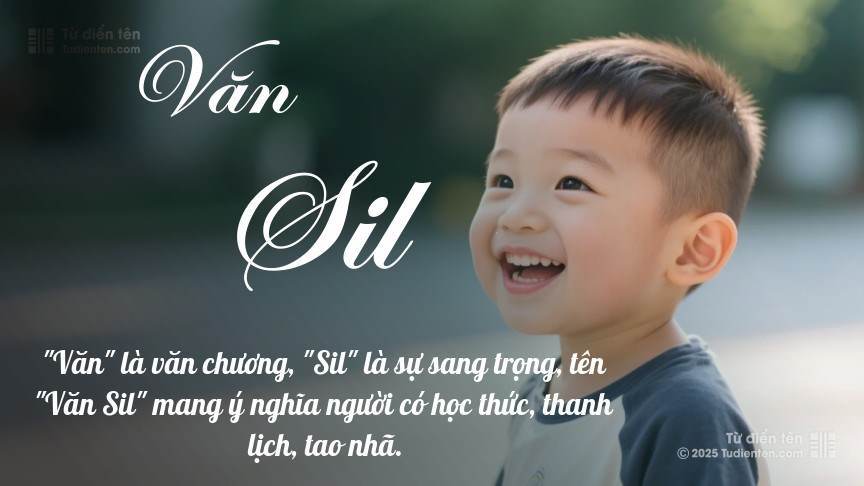 Ý nghĩa ngắn gọn của tên Văn Sil