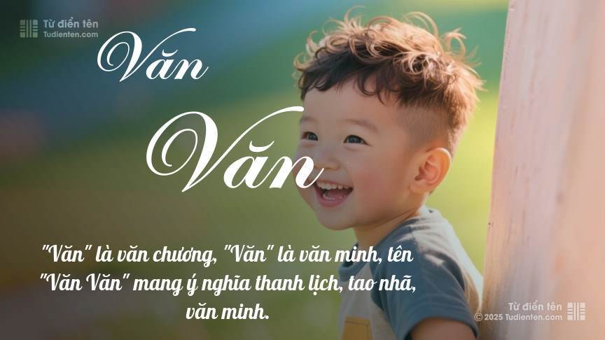 Ý nghĩa ngắn gọn của tên Văn Văn