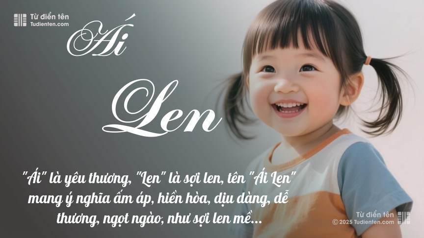 Ý nghĩa ngắn gọn của tên Ái Len