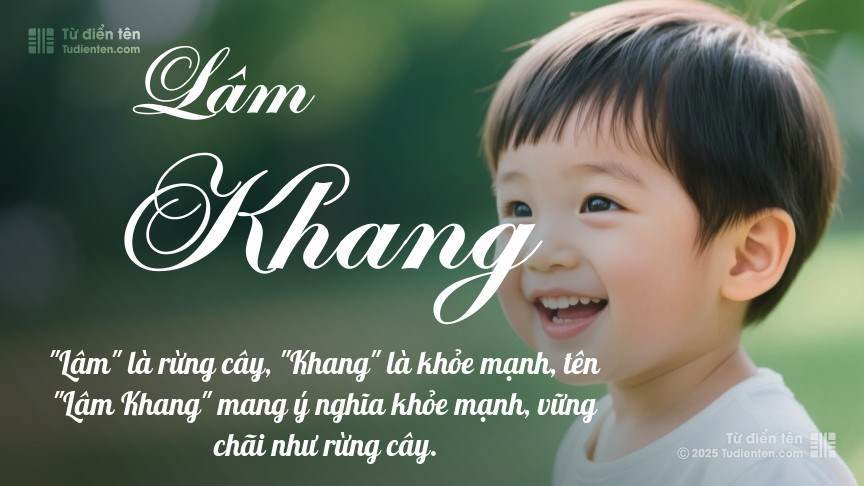 Ý nghĩa ngắn gọn của tên Lâm Khang