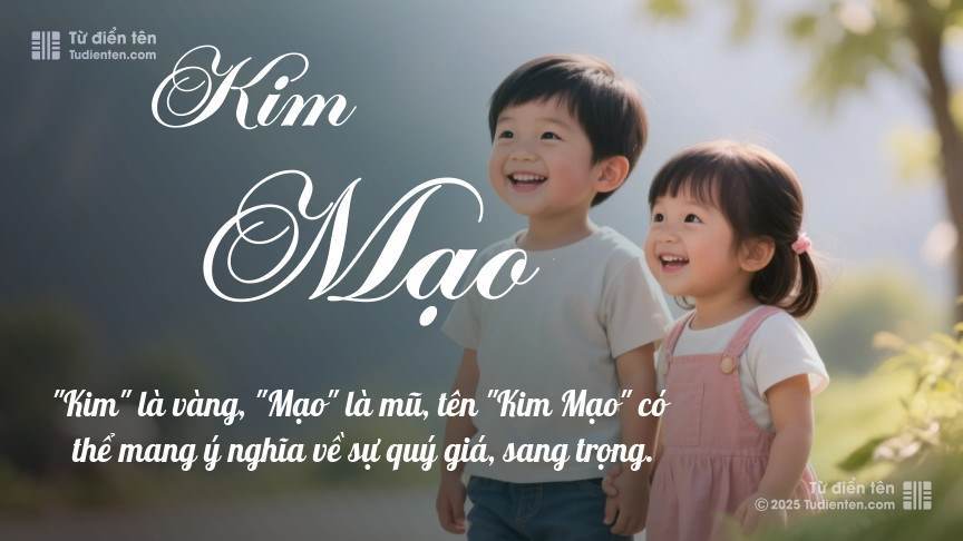 Ý nghĩa ngắn gọn của tên Kim Mạo
