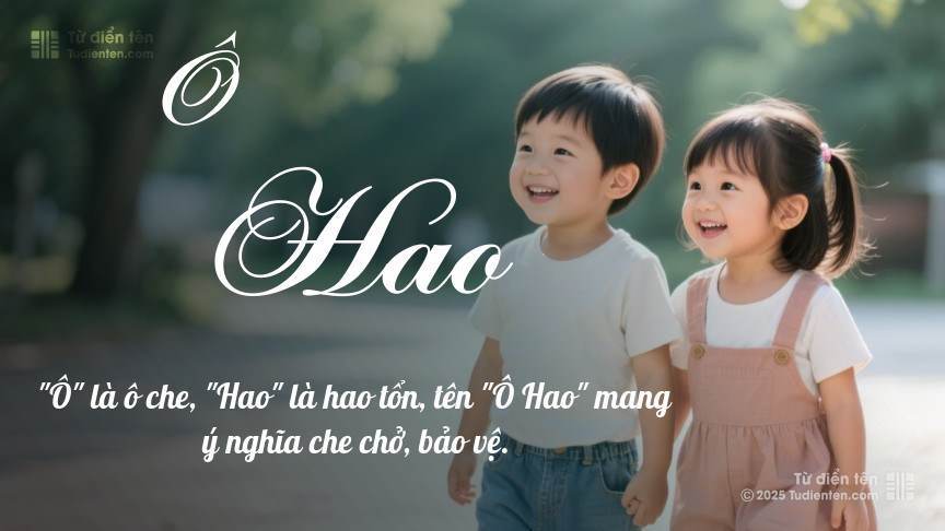 Ý nghĩa ngắn gọn của tên Ô Hao