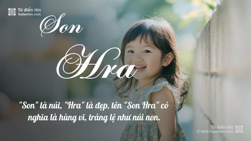 Ý nghĩa ngắn gọn của tên Son Hra