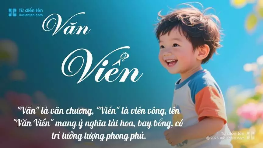 Tên Văn Viển mang đậm sắc thái nam tính, hầu như chỉ xuất hiện trong tên của bé trai.