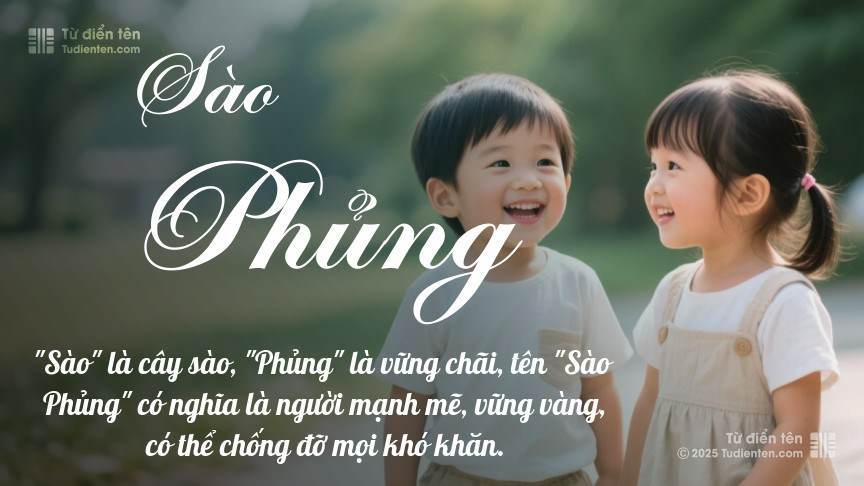 Ý nghĩa ngắn gọn của tên Sào Phủng