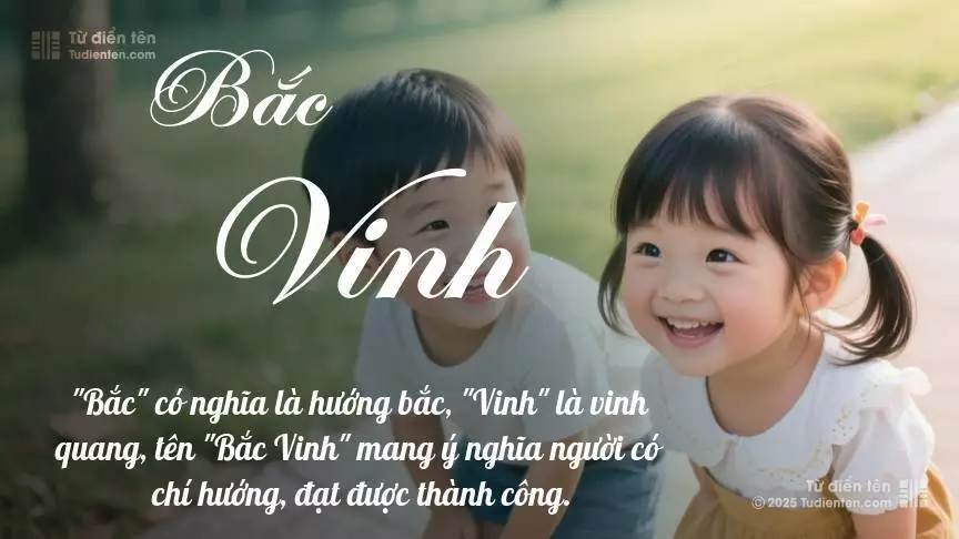 Tên Bắc Vinh hơi nghiêng về nam giới, nhưng vẫn có thể dùng cho cả bé trai và bé gái.