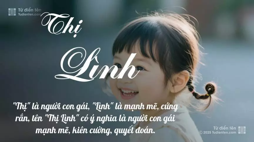 Tên Thị Lình mang đậm sắc thái nữ tính, hầu như chỉ xuất hiện trong tên của bé gái.
