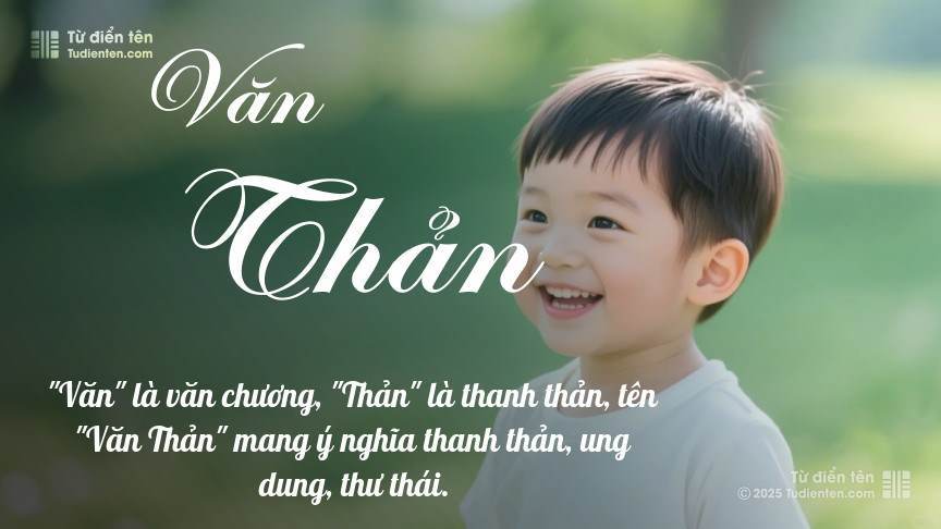 Ý nghĩa ngắn gọn của tên Văn Thản