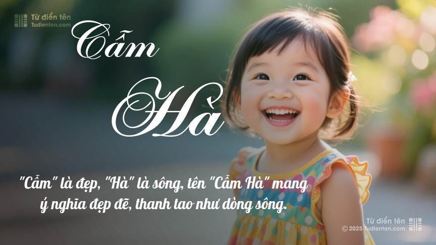 Ý nghĩa ngắn gọn của tên Cẫm Hà