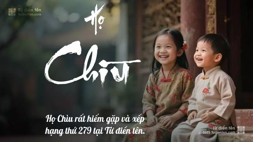 Họ Chìu - Khởi đầu hạnh phúc cho hành trình của con.
