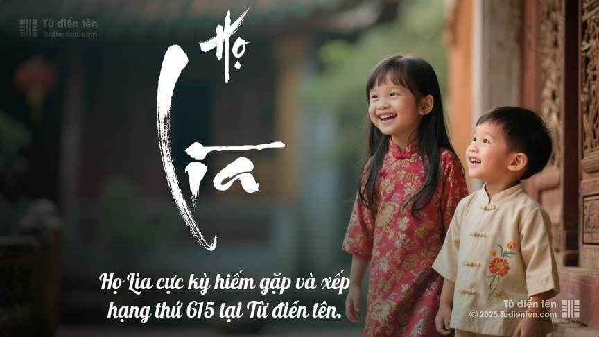 Tên con Trai họ Lìa 3 chữ Hợp mệnh Kim - Tên Đẹp & Hợp phong thuỷ