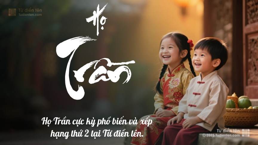 Họ Trần - Hy vọng bắt đầu với tên gọi của con.