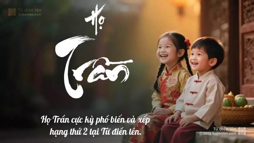 Họ Trần - Hy vọng bắt đầu với tên gọi của con.