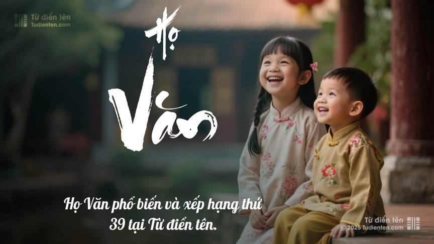 Họ Văn - Dấu ấn yêu thương, dẫn lối con đi trên đường đời.