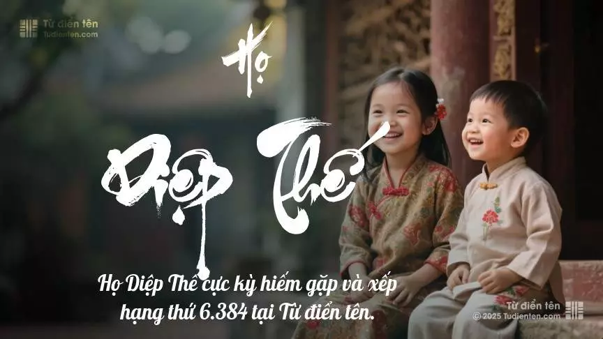 Họ Diệp Thế - Khởi đầu hành trình gìn giữ vượt thời gian.