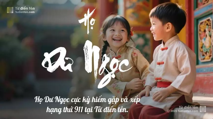 Họ Dư Ngọc - Nơi tên gọi bắt đầu, truyền thống tiếp nối, hy vọng dâng trào.