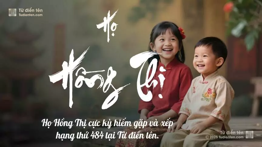 Họ Hồng Thị - Khởi đầu cho những tên tuổi được gìn giữ qua thời gian.