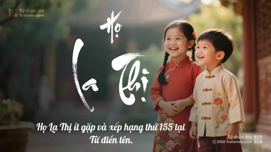 Họ La Thị - Cội nguồn yêu thương cho tương lai rạng rỡ của con.