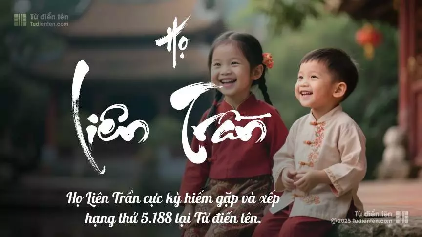 Họ Liên Trần - Chắp cánh ước mơ và hạnh phúc cho con.