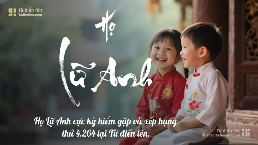 Họ Lữ Anh - Chắp cánh ước mơ và hạnh phúc cho con.