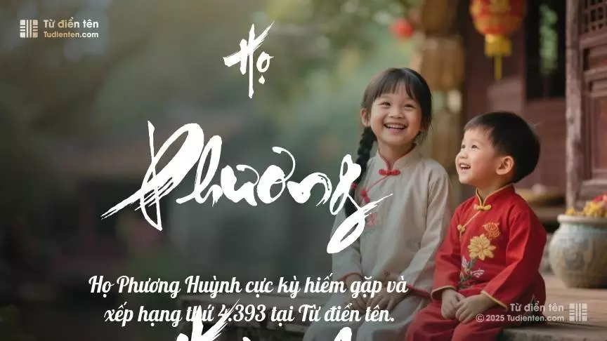 Họ Phương Huỳnh - Khởi đầu hạnh phúc cho hành trình của con.