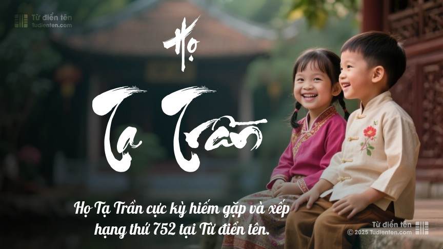 Họ Tạ Trần - Khởi đầu hành trình gìn giữ vượt thời gian.