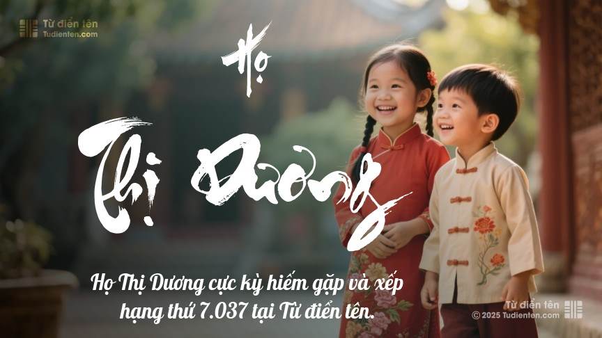 Họ Thị Dương - Tình thân đong đầy, là nguồn sức mạnh cho con.