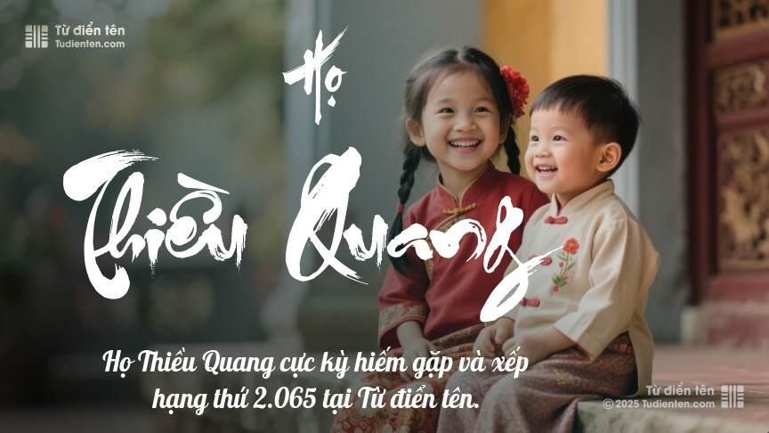 Họ Thiều Quang - Tình thân đong đầy, là nguồn sức mạnh cho con.