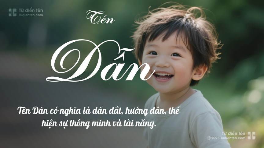 Ý nghĩa ngắn gọn của tên Dẫn