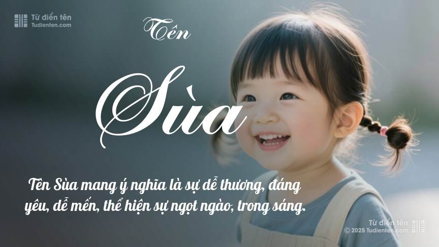 Ý nghĩa ngắn gọn của tên Sùa