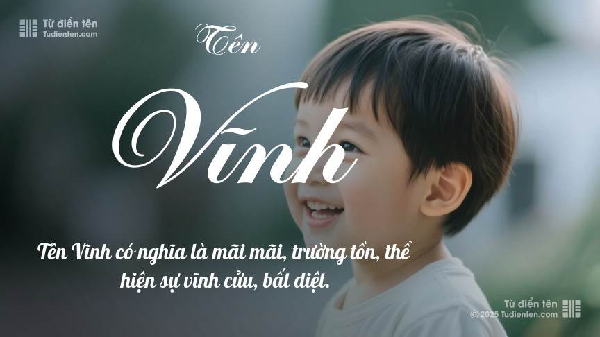 Ý nghĩa ngắn gọn của tên Vĩnh