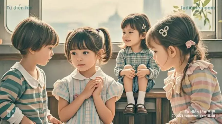 Tên con Đồng cảm - mong con luôn thấu hiểu và sẻ chia cùng mọi người.
